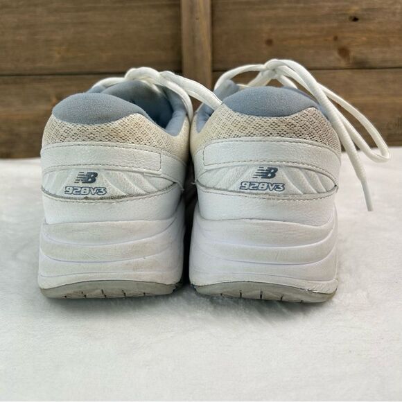 New Balance 928v3 Lace Up Walking Shoes White With Blue Women’s Size 10.5 - Picture 6 of 13